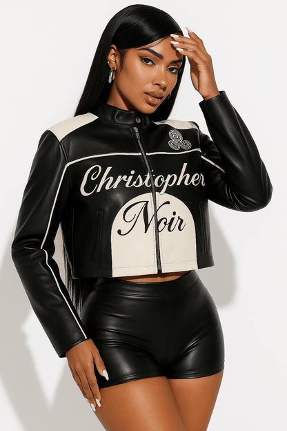 Original CNOIR Statement Biker Jacket (Unisex) - CNOIR