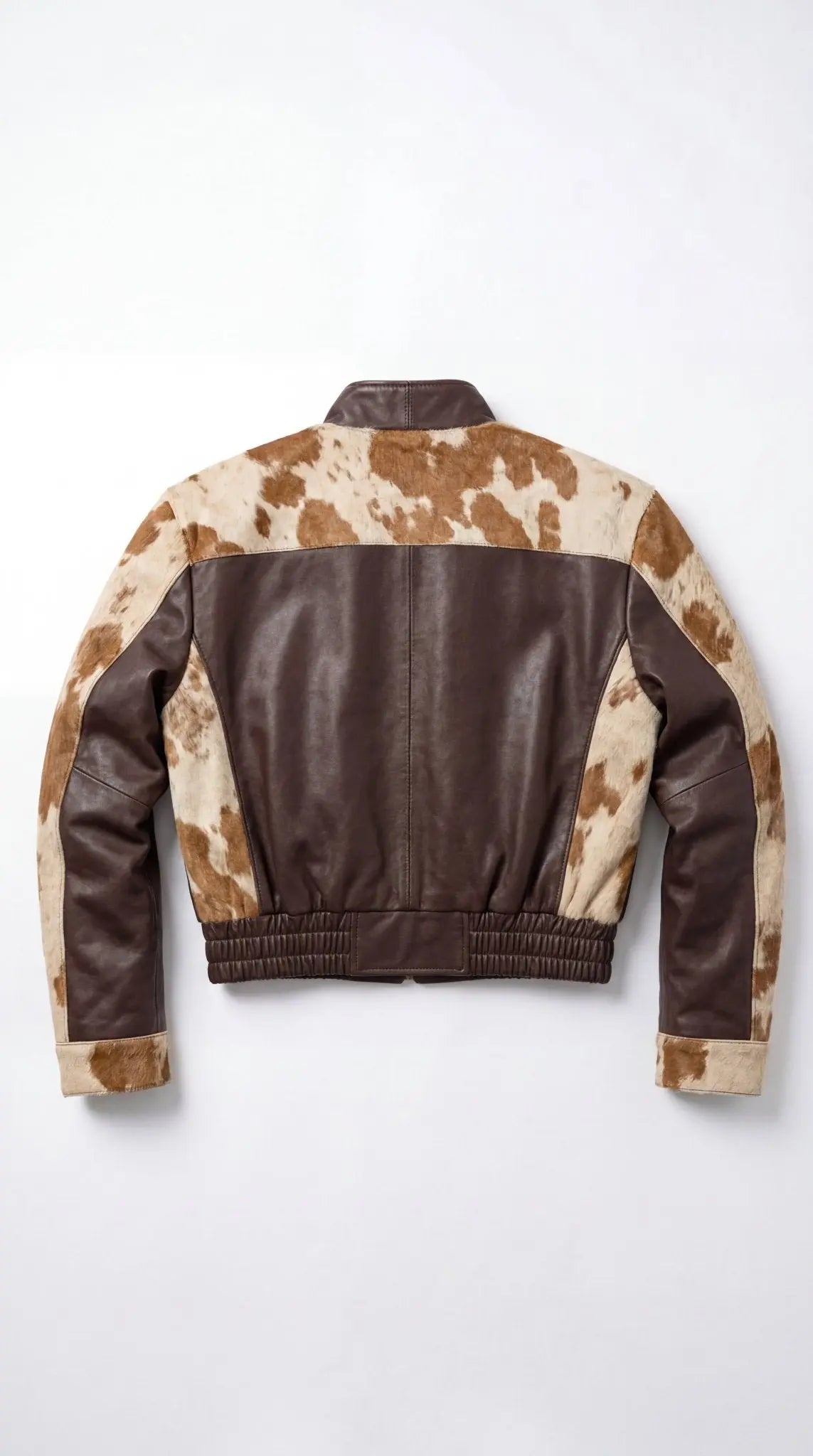 The Espresso - Cowhide Racer Jacket - CNOIR