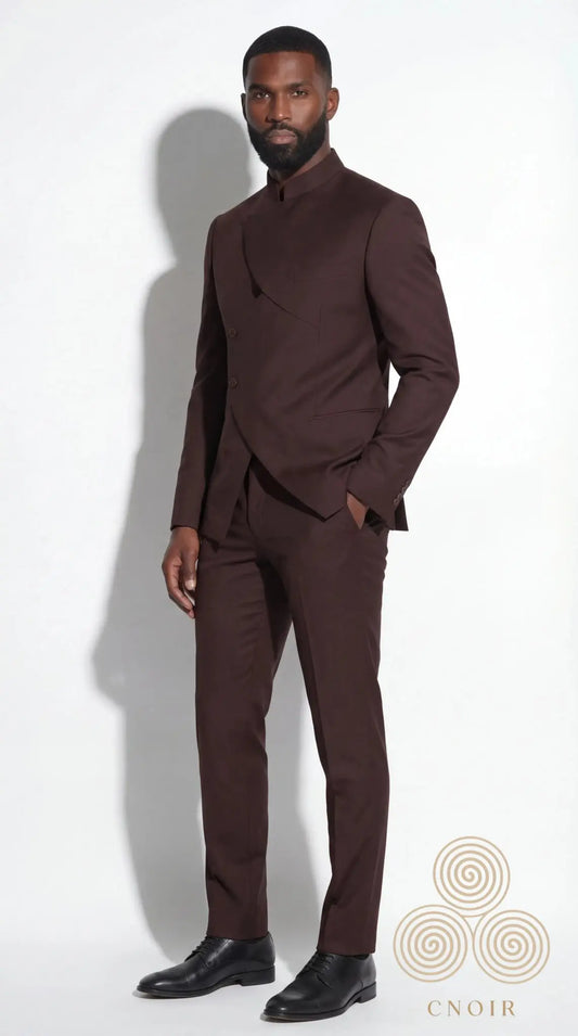 The Noir Asymmetra Suit (NEW) - CNOIR