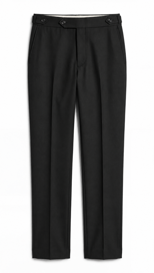 The Noir Formal Trousers in Black — wool formal trousers by Christopher Noir