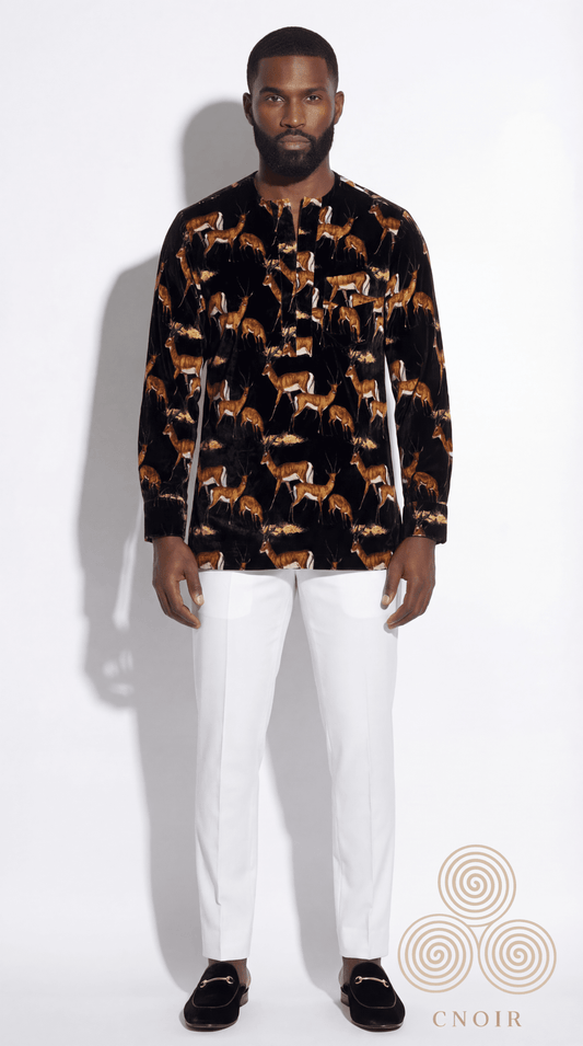 Velvet Isi Agu Shirt - CNOIR