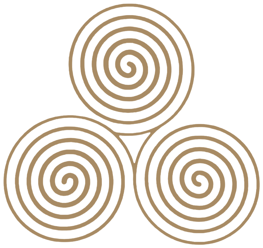 The CNOIR emblem: three joined spirals