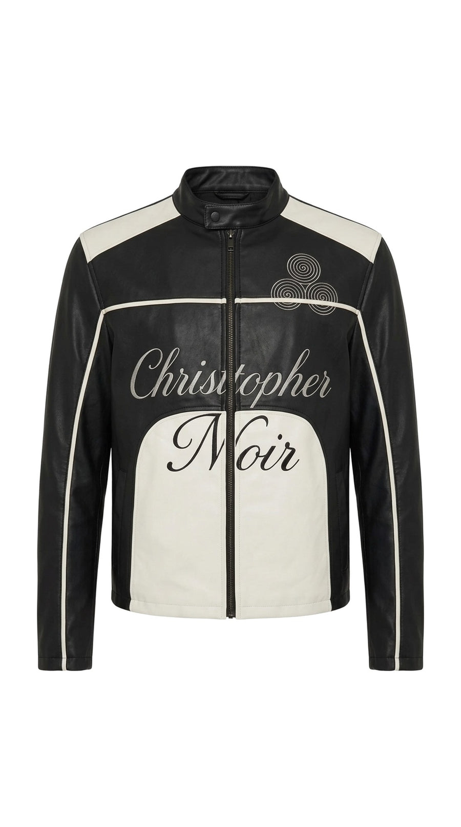 Original CNOIR Statement Jacket in Premium Vegan Leather (Unisex)